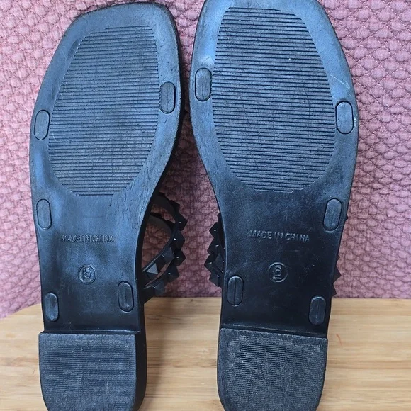 Steve Madden Skyler J Slip On Studded Slide Sandals - Picture 9 of 12